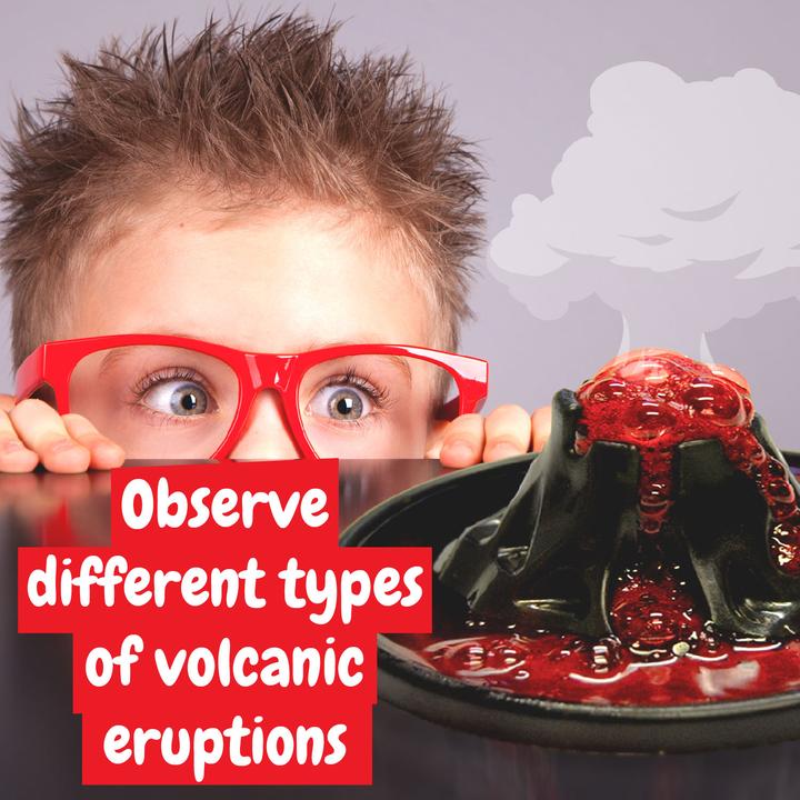 Image du produit Science4you Expérience volcanique pour les enfants à partir de 8 ans - Volcan de table pour les enfants :