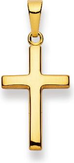 Image du produit Natsumi Schmuck Pendentif croix en or jaune 18K/750 poli (750/18 K Or jaune)
