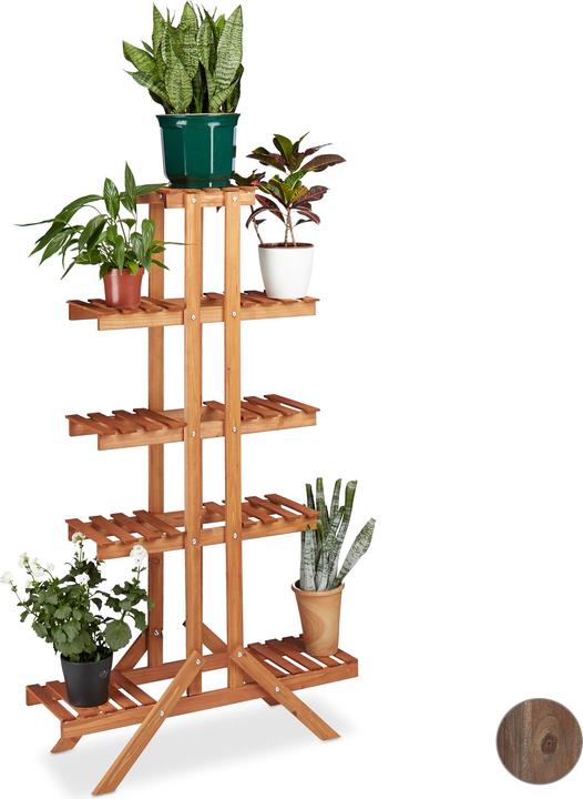 Image du produit Relaxdays Etagère à fleurs en escalier