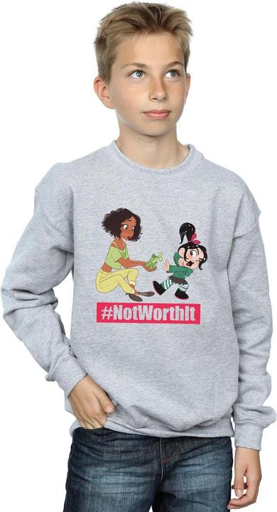 Produktbild Disney Wreck It Ralph Tiana And Vanellope Sweatshirt Jungen (152, 158)