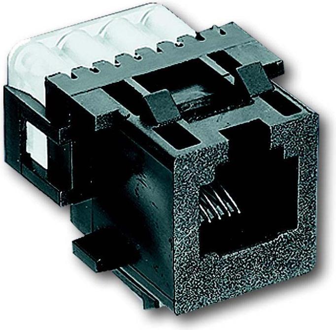 Busch-Jaeger Modular-Jack insert 6-pole 0210