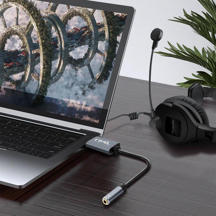 Produktbild LinQ USB / 3.5mm Klinkenadapter U3530 (USB-A, 3.5mm Klinke)
