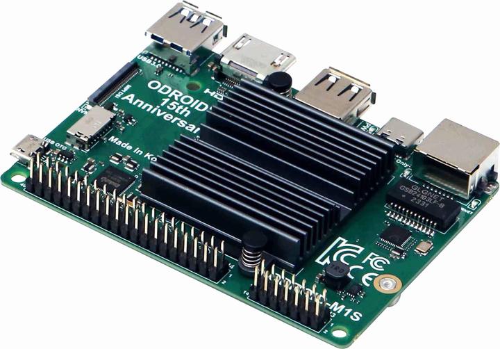 Immagine prodotto Odroid Computer a scheda singola M1S con intestazione IO, 8 GB di RAM