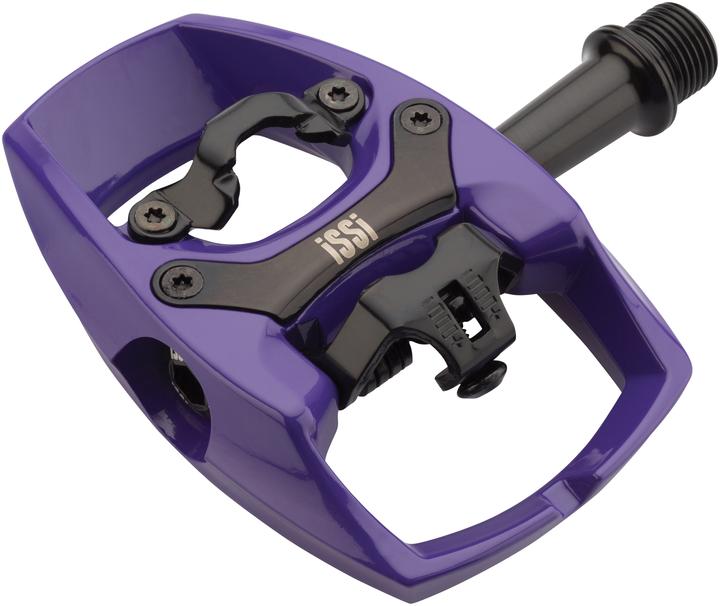 Image du produit iSSi Pédale hybride Flip II SPD pour VTT/Trekking/City (Bearing/Bushing). Violet.