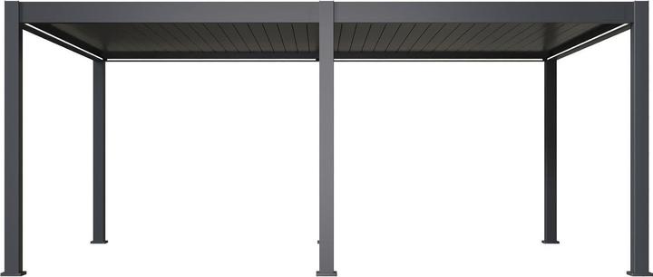 Immagine prodotto Weide Pergola elettrica 4x6m antracite con LED (600 cm, 400 cm)