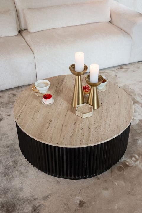 Image du produit Richmond Interiors Table basse Hampton ronde 90