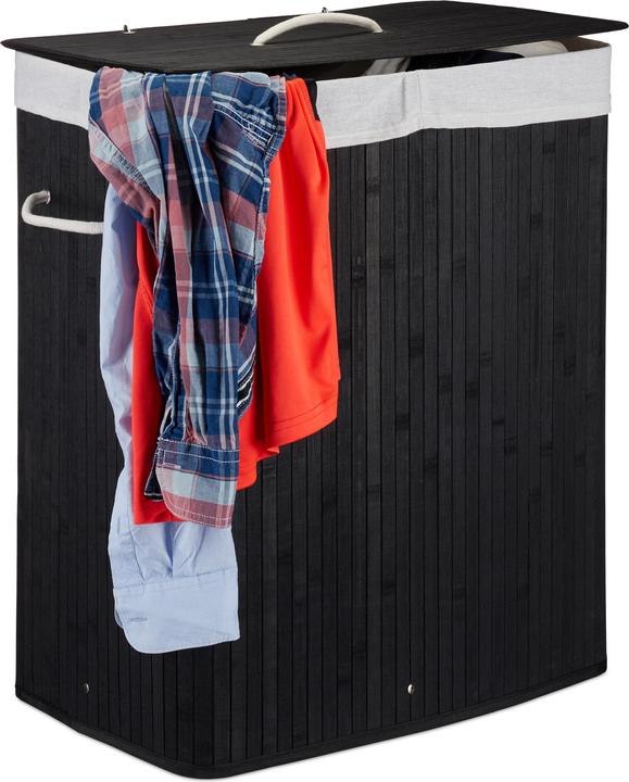 Immagine prodotto Relaxdays Cesto portabiancheria (95 l)