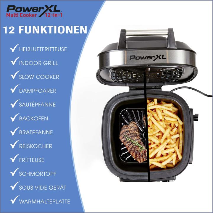 Actual product image MediaShop Power XL Multicooker Frittierkorb