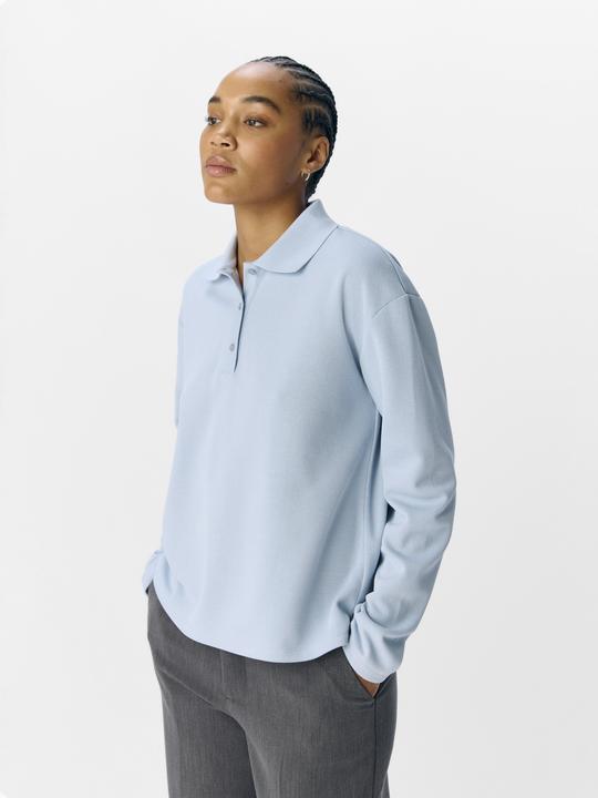 Produktbild Object Gestreiftes Langarm-Poloshirt (L)
