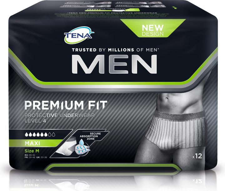 Produktbild Tena MEN Prem/Prot. Underwear Level 4 M. (12 x, Normal, Mini)