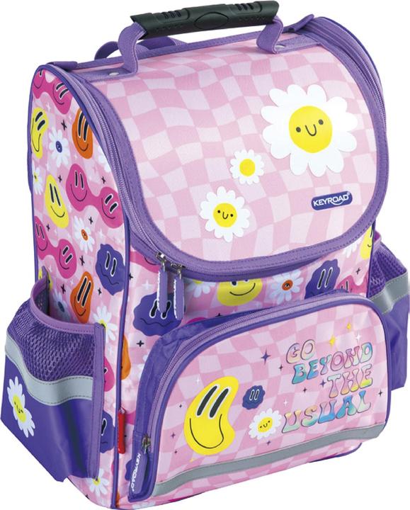 Image du produit Keyroad Sac d'école Premium, 38x28x18 cm, Smile