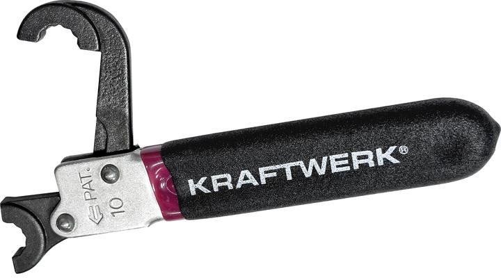 Produktbild Kraftwerk Aufklappbarer Ratschenschlüssel (10 mm)