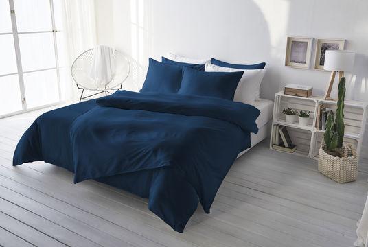 Immagine prodotto Living Home Uni satin (Set di biancheria da letto, 160 x 210 cm, 50 x 70 cm)