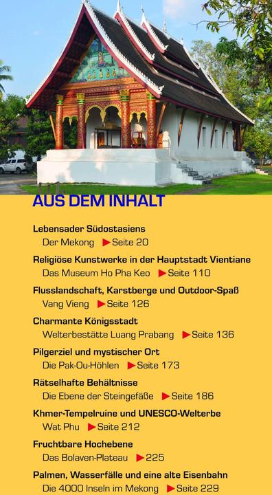 Produktbild Reiseführer Laos (Deutsch, Franz-Josef Krücker, 2018)
