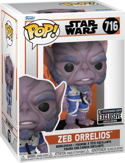 Image du produit Funko POP! Star Wars The Mandalorian - Zeb Orrelios Exclusive