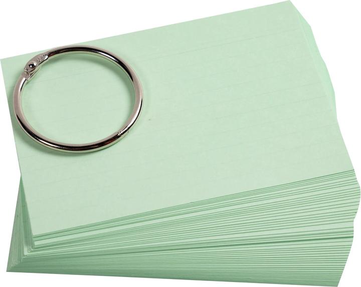 Produktbild Exacompta Flashcards (A7, 205 g/m², 50 x)