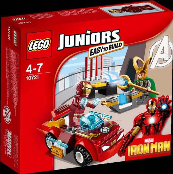 Immagine prodotto LEGO Juniors Iron Man contro Loki (10721, LEGO Marvel)