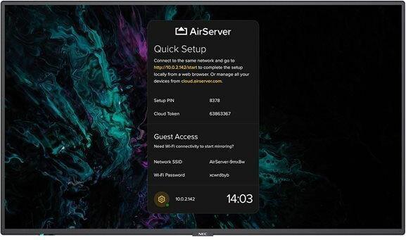 NEC MultiSync M861 AirServer (3840 x 2160 Pixels, 86")
