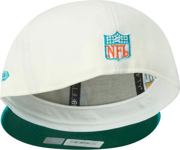 Produktbild New Era 59Fifty Fitted Cap Throwback Miami Dolphins - 8 (8)