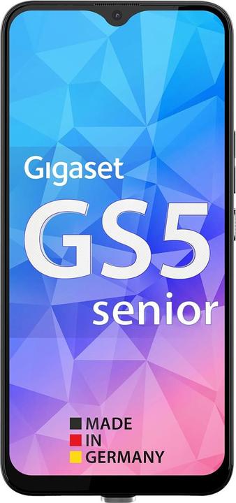 Produktbild Gigaset GS5 senior (64 GB, Dark Titanium Grey, 6.30", Dual SIM, 48 Mpx, 4G)