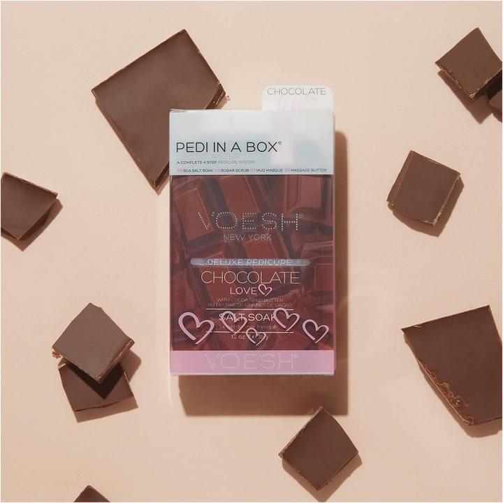 Produktbild Voesh Pedi Chocolate Love (Fusscrème & Fussgel, Fussbad, Fussmaske, 1 ml)