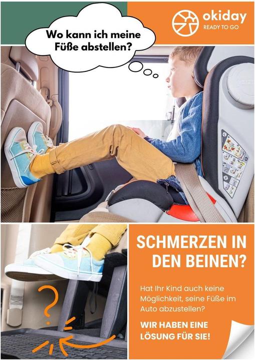Image du produit Okiday Repose-pieds orange