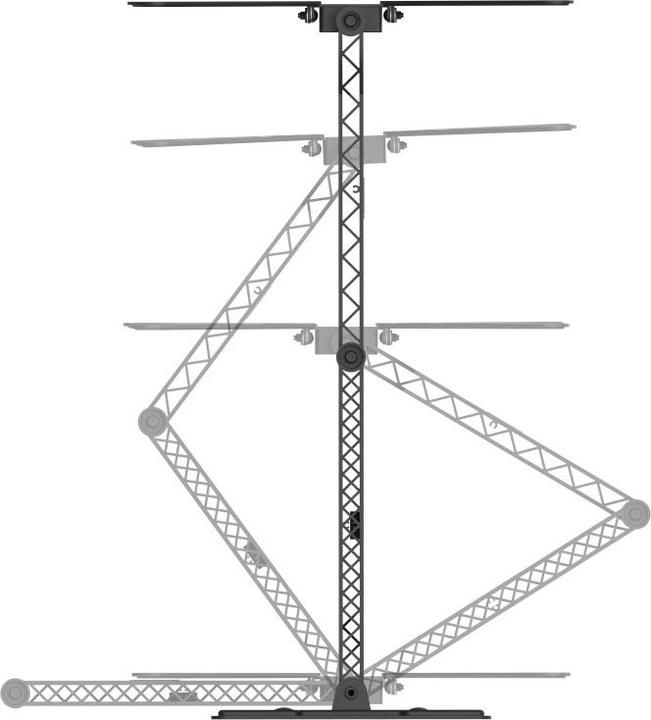 Produktbild Hama TV-Wandhalterung FULLMOTION, 400x400, 165 cm (65"), extra langer Arm, slim (Wand, 65", 50 kg)