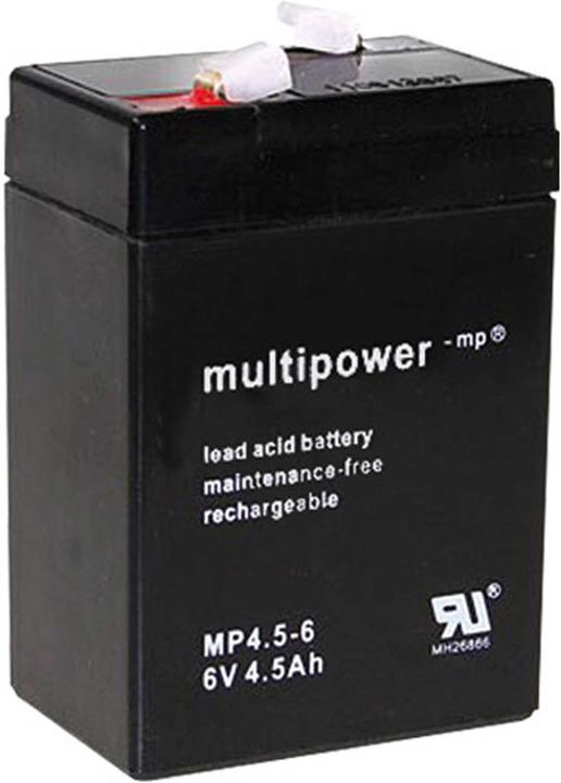Multipower MP4,5-6 Batterie UPS (6 V, 4500 mAh)