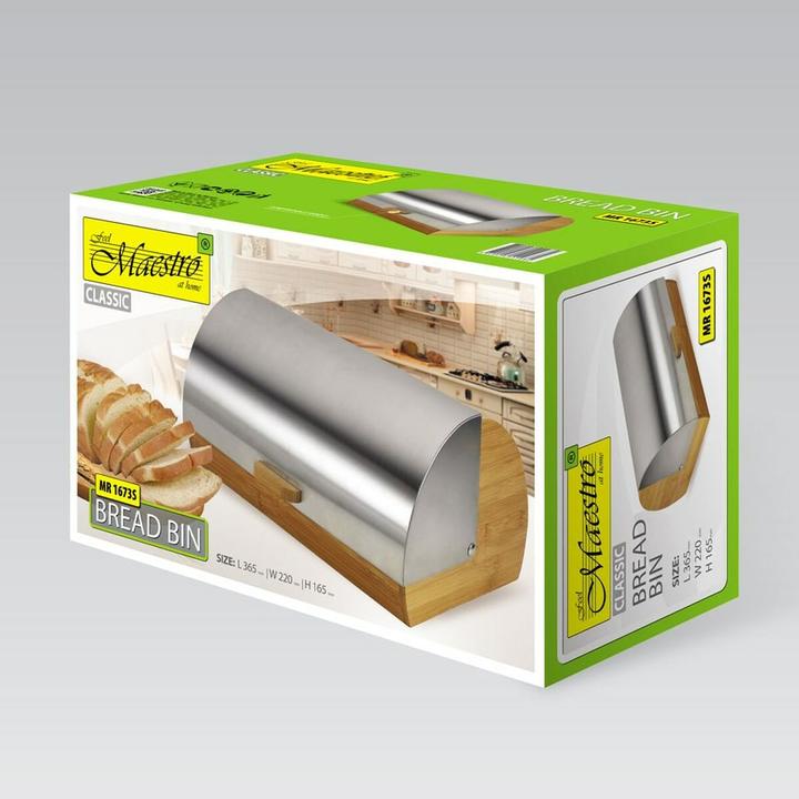 Actual product image Maestro Bread Bin MR-1673S