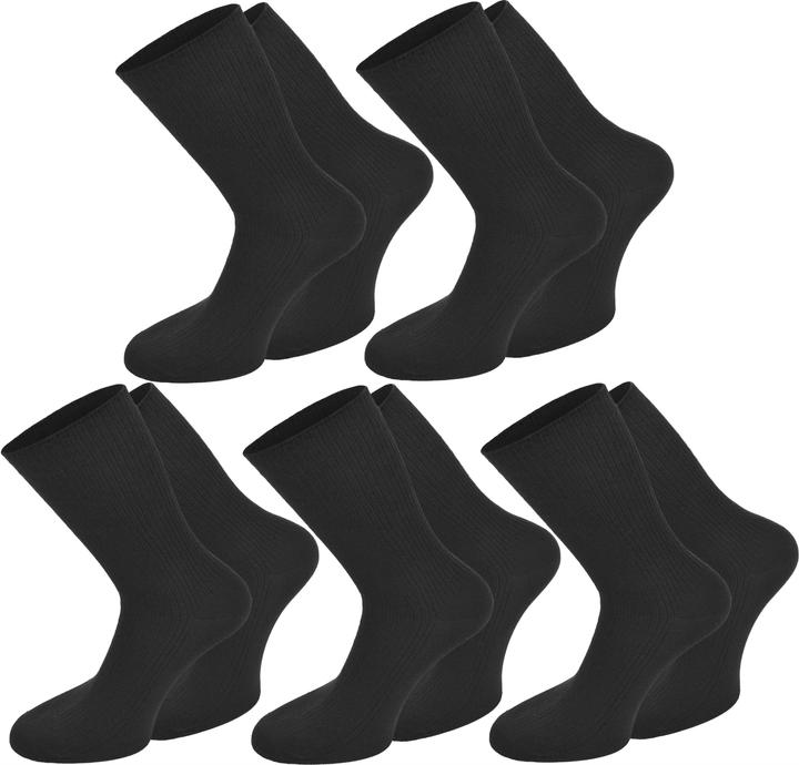 Actual product image Normani 10 pair professional socks rib (pack of 10, 35 - 38)