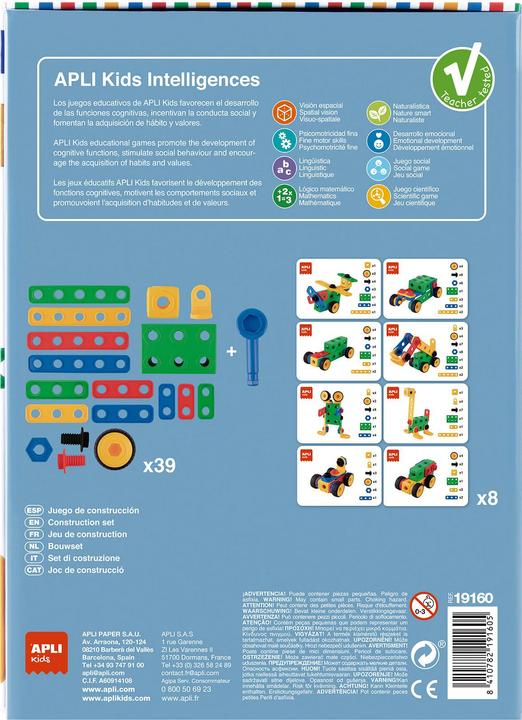 Immagine prodotto Agipa Gioco di battaglia navale per 2 giocatori, con tabellone magnetico