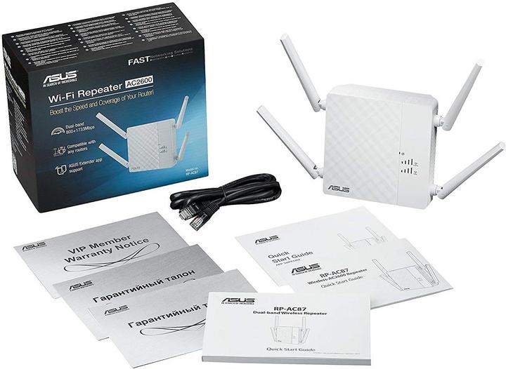 Produktbild ASUS Rp-Ac87 (1734 Mbit/s, 800 Mbit/s)