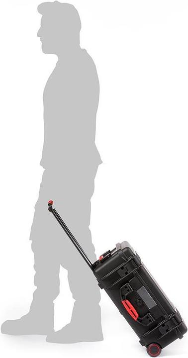 Actual product image HPRC 2550W rollable, case empty