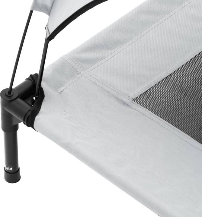 Immagine prodotto Wiesenfield Brandina per cani con tettuccio - 122.5 x 91.5 x 109 cm - Grigia (Gatto, Cane)