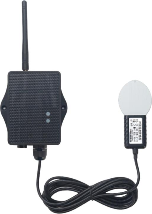 Actual product image Dragino LMS01-LS LoRaWAN leaf moisture sensor 868MHz with solar