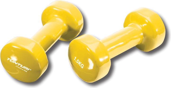 Produktbild Tunturi Vinyl Kurzhanteln (2 x 1.5 kg)