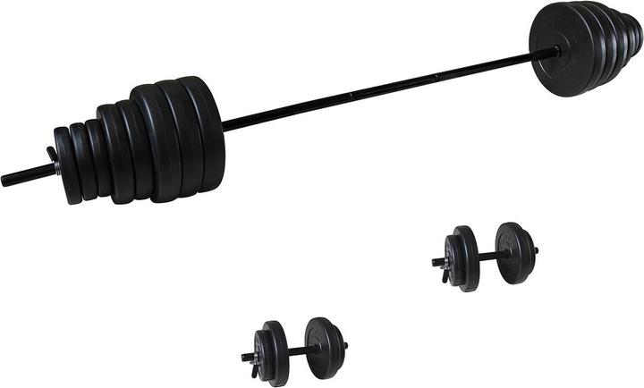 Produktbild Tunturi Vinyl Gewichtset Set (6 x 5 kg, 4 x 2.5 kg, 6 x 1.25 kg)
