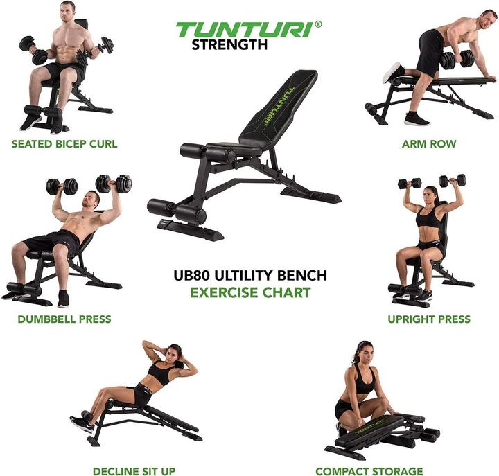 Actual product image Tunturi Multibank Utility Bench UB80