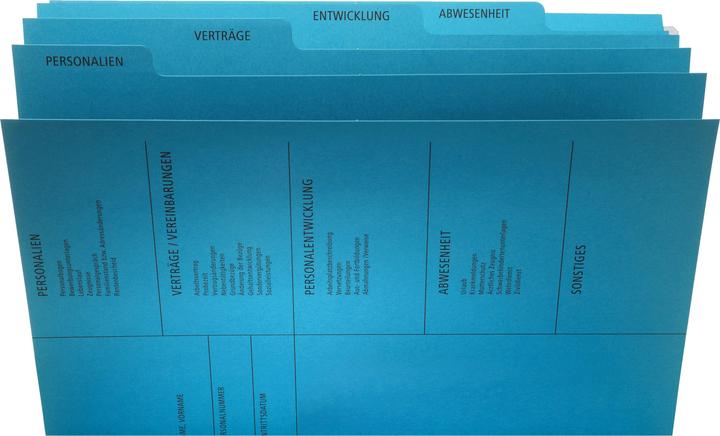 Actual product image Pagna Personnel file (A4, 1 x)
