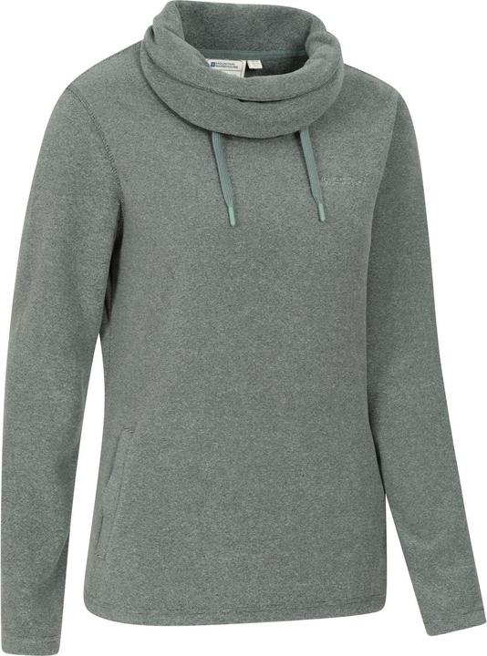 Actual product image Mountain Warehouse Womens/Ladies Hebridean Cowl Neck Fleece Top (48 D)