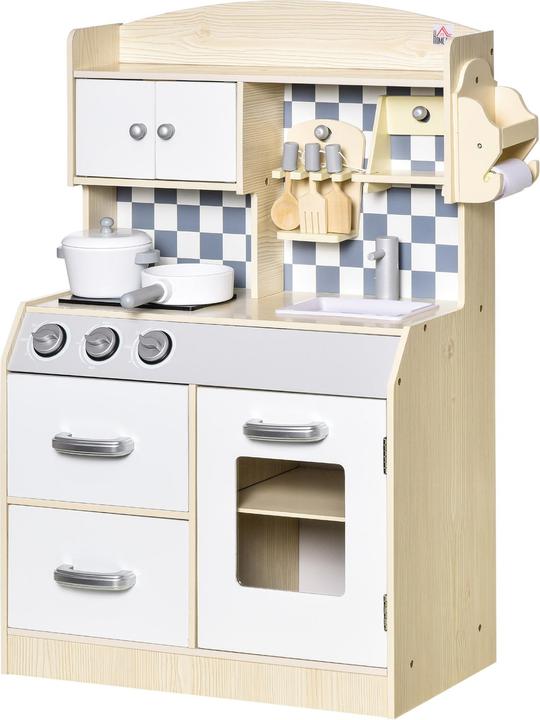 Immagine prodotto Homcom Cucine per bambini con accessori per cucinare