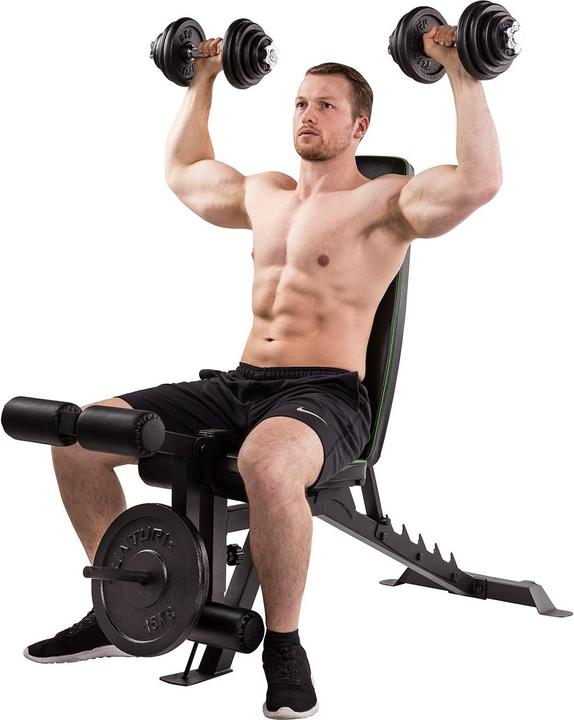 Produktbild Tunturi Verstellbare Hantelbank mit Bauch- und Beintrainer UB60