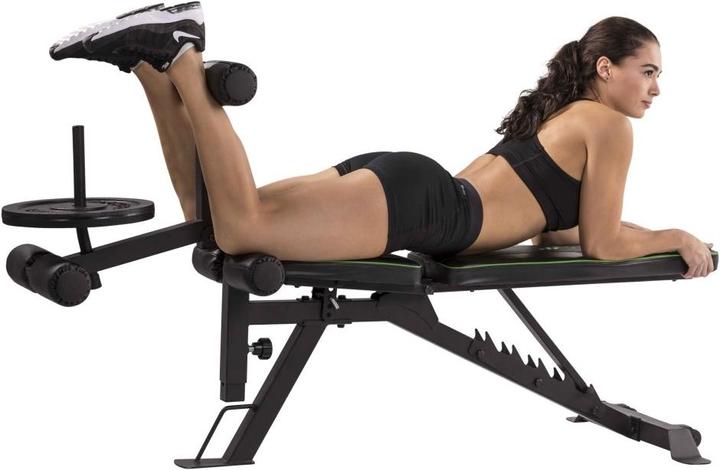 Produktbild Tunturi Verstellbare Hantelbank mit Bauch- und Beintrainer UB60