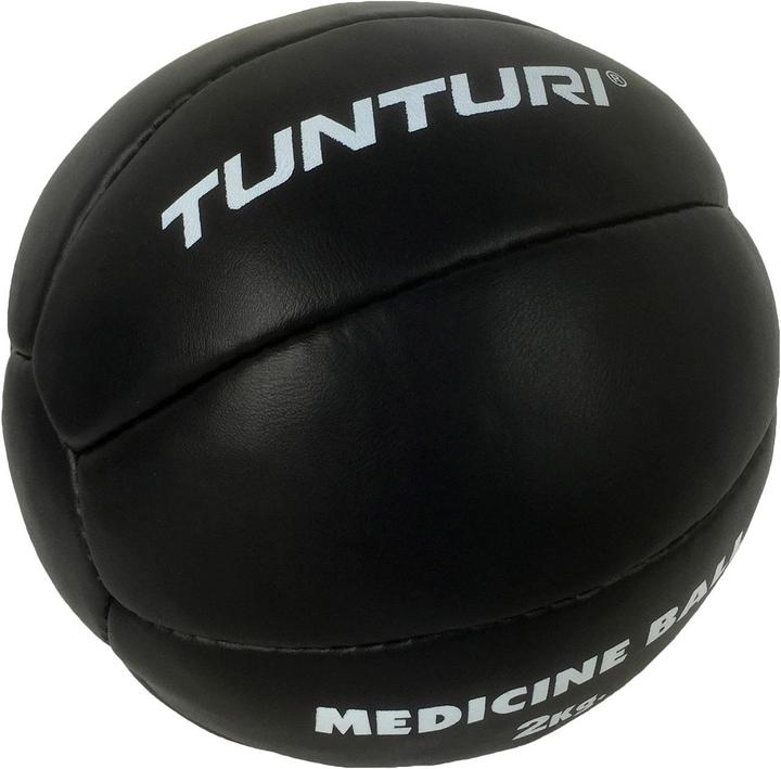 Actual product image Tunturi Medizin Ball Schwarz (2 kg, 150 mm)