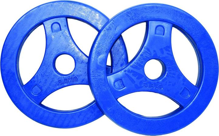 Actual product image Tunturi Aerobic Disc Gewichtsscheiben Paar (2 x 2.5 kg)