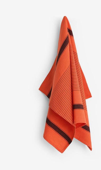 HAY - Linear Tea Towel W52 x L80 (Warm Red)