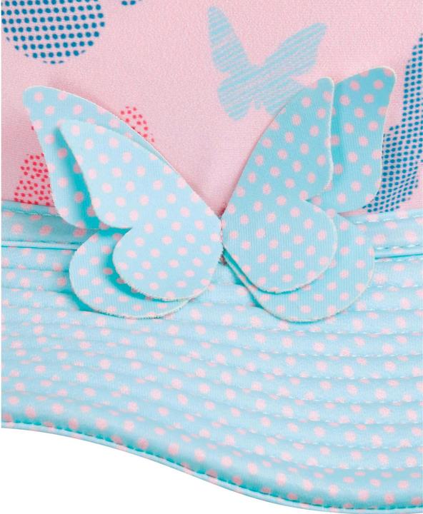 Image du produit Playshoes Chapeau de soleil protection UV Papillon Rose/Turquoise T. 55 cm (55)