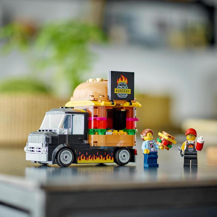 Actual product image LEGO Burger Truck (60404, LEGO City)