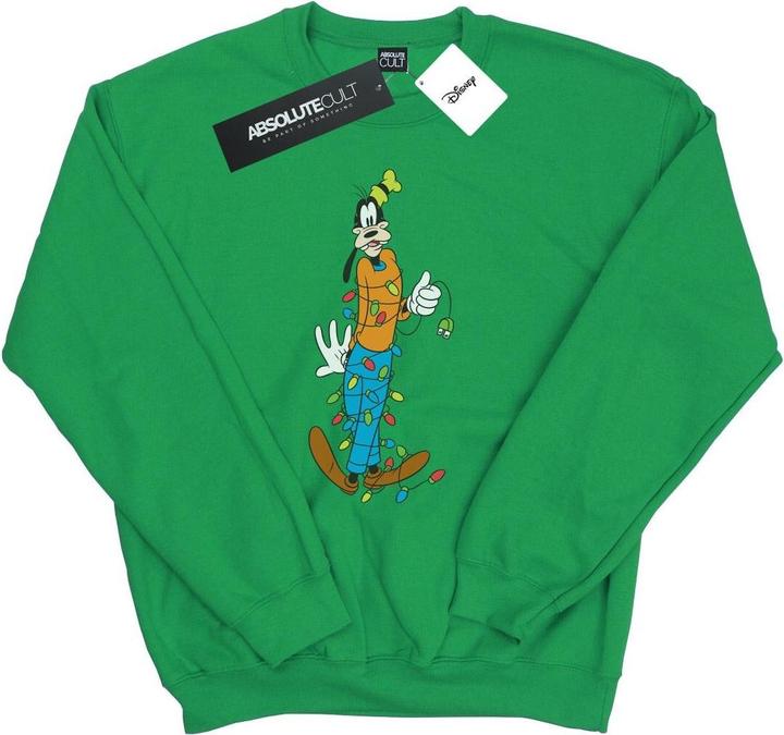 Immagine prodotto Disney Goofy Christmas Lights Felpa Uomo (L)