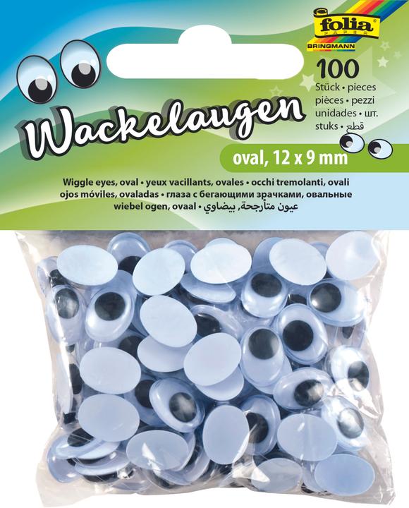 Folia Yeux vacillants ovale D12mm